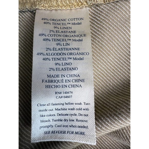 NWT Faherty‎ Essential Drawstring Olive Green Jungle Tropical Shorts Men's XL - Picture 6 of 6